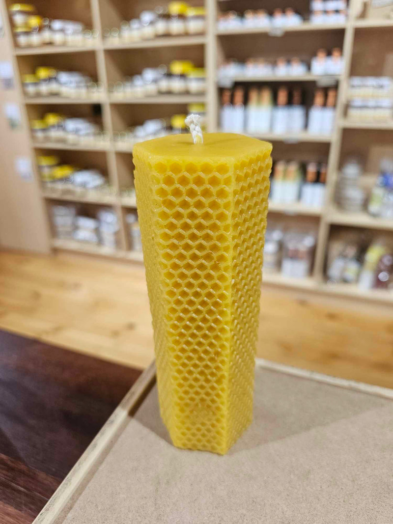 Tall Hexagonal Candle